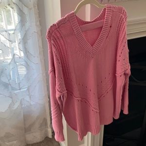 Beautiful pink sweater